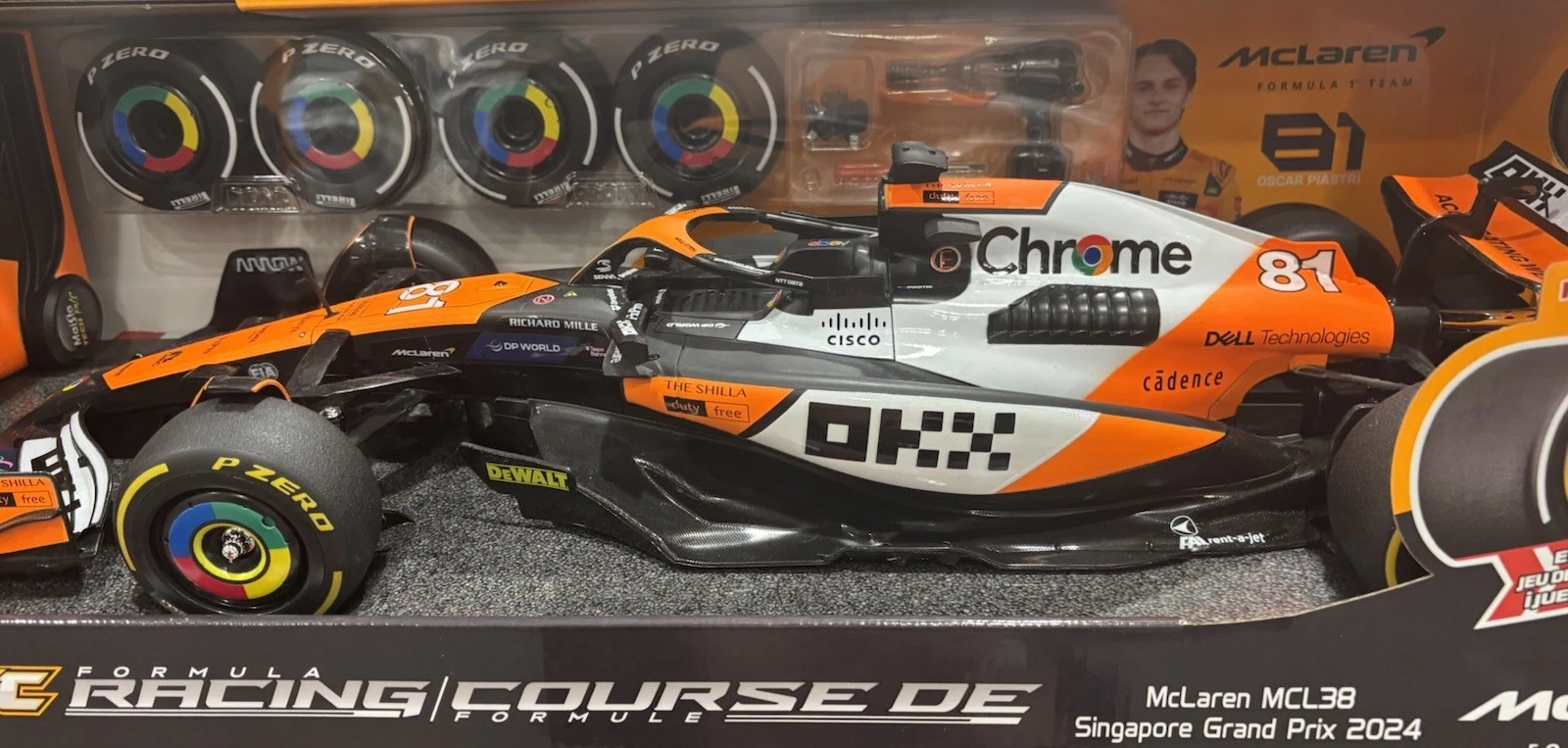 OSCAR PIASTRI 2024 FERRARI MCL38