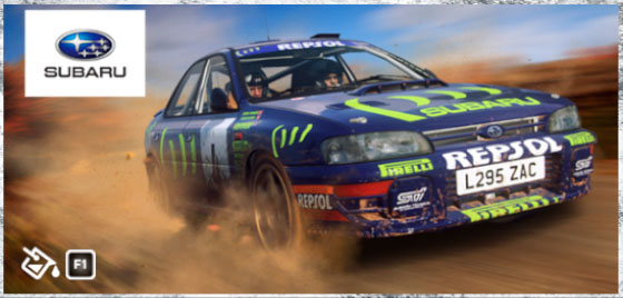 Subaru Impreza 1995 at Camino a Coneta