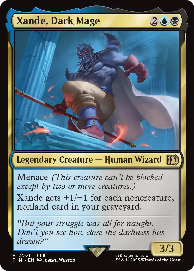 Xande, Dark Mage