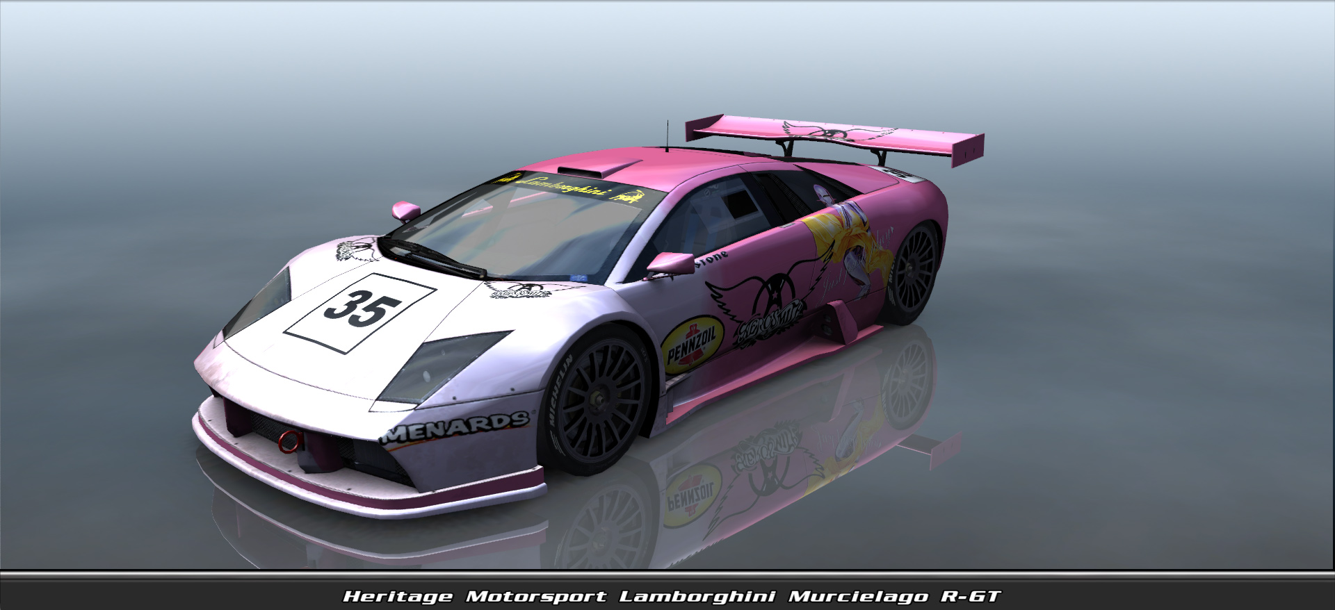 Heritage Motorsport, Lamborghini Murcielago R-gt #4035, Driven By Jeff Ward