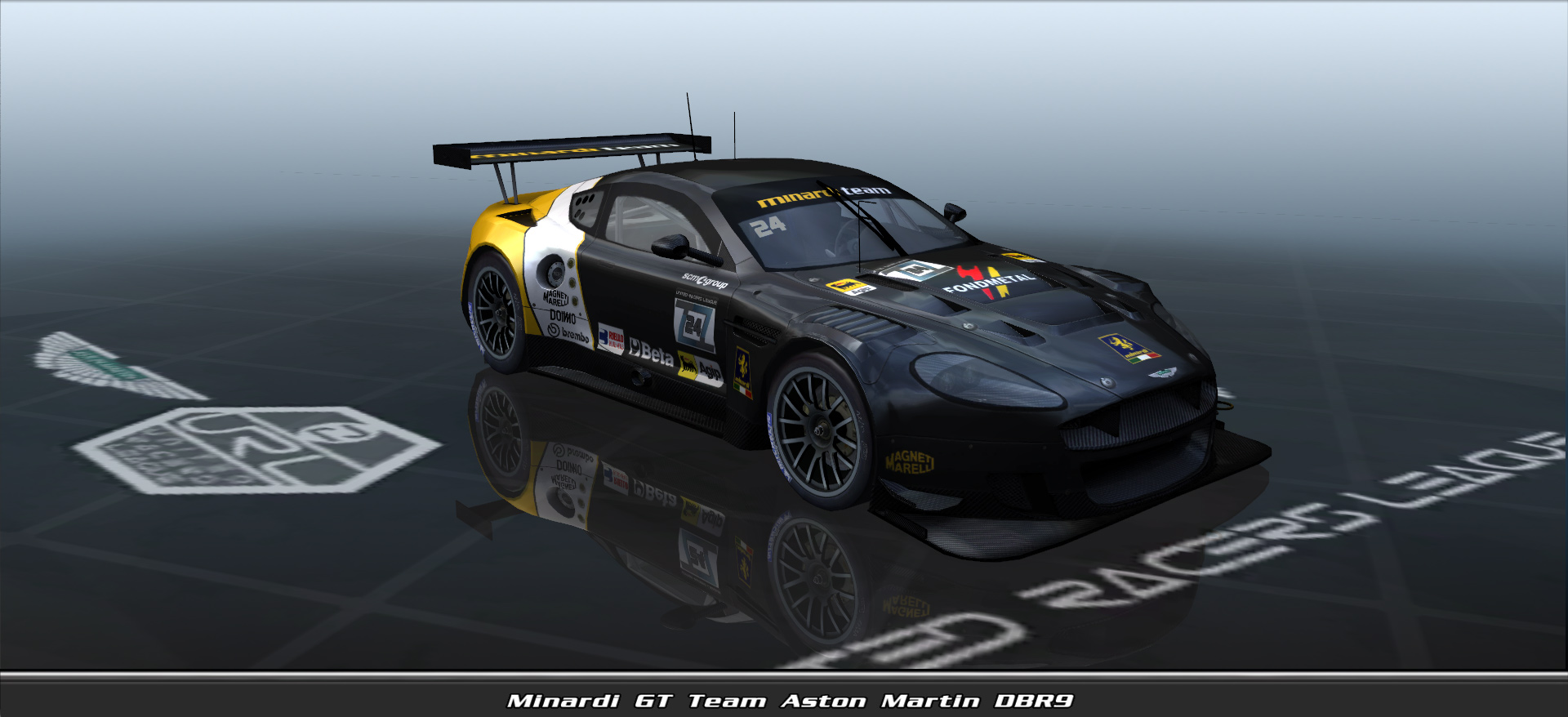 Minardi Gt Team, Aston Martin Dbr9 #3224, Driven By Fernando Horta