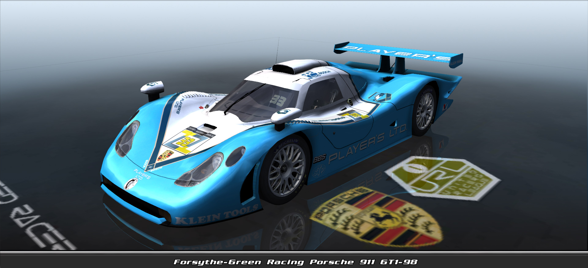 Forsythe-green Racing, Porsche 911 Gt1-98 #3133, Driven By Fernando Horta