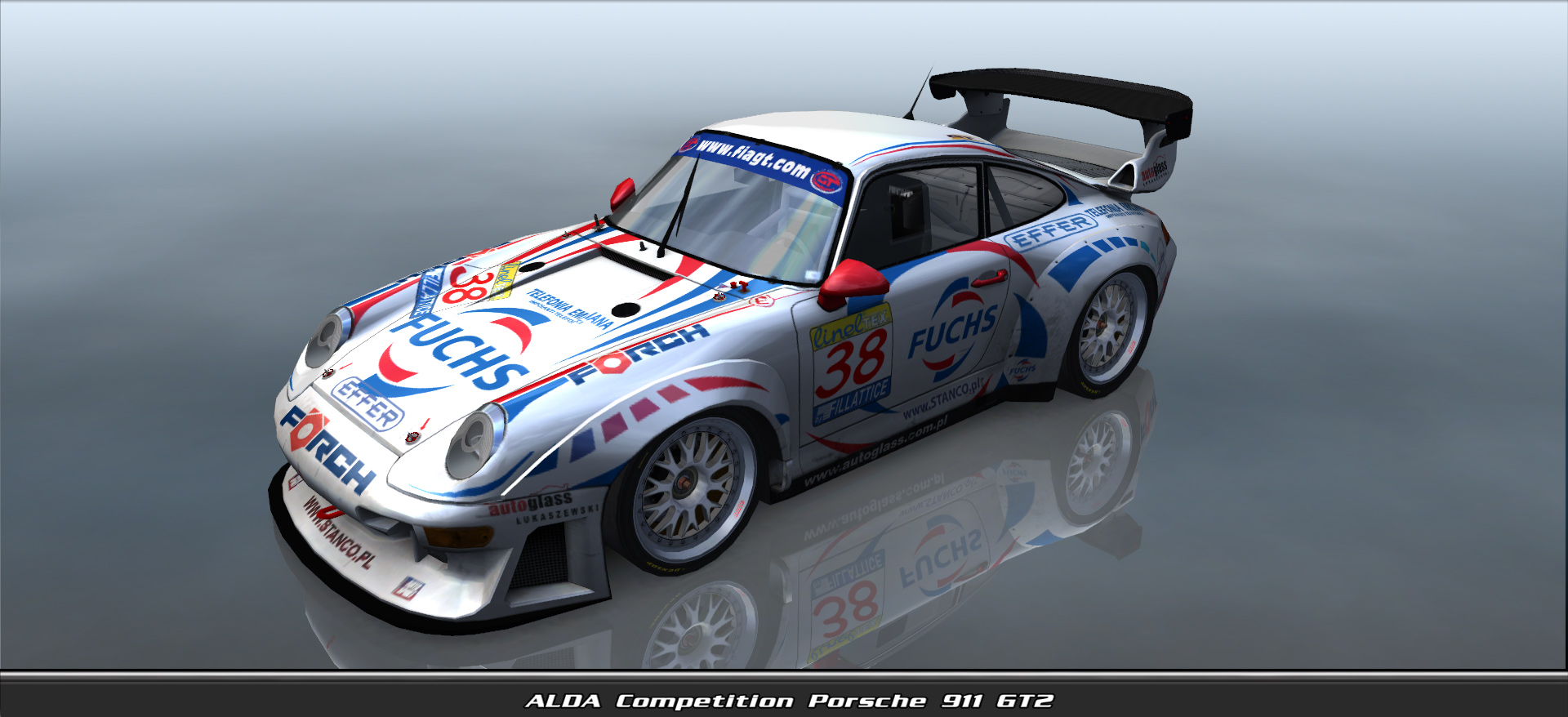 Alda Competition, Porsche 911 Gt2 #3038, Driven By Fernando Horta