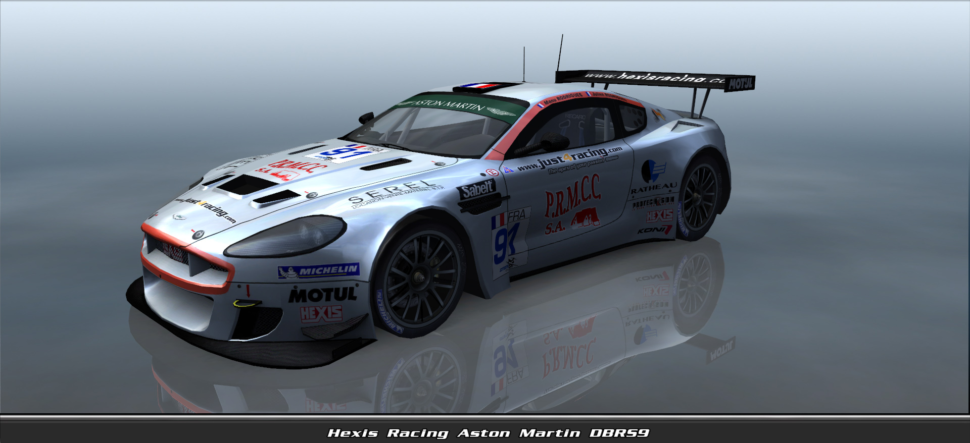 Hexis Racing, Aston Martin Dbrs9 #8091, Driven By Drew Lidkea