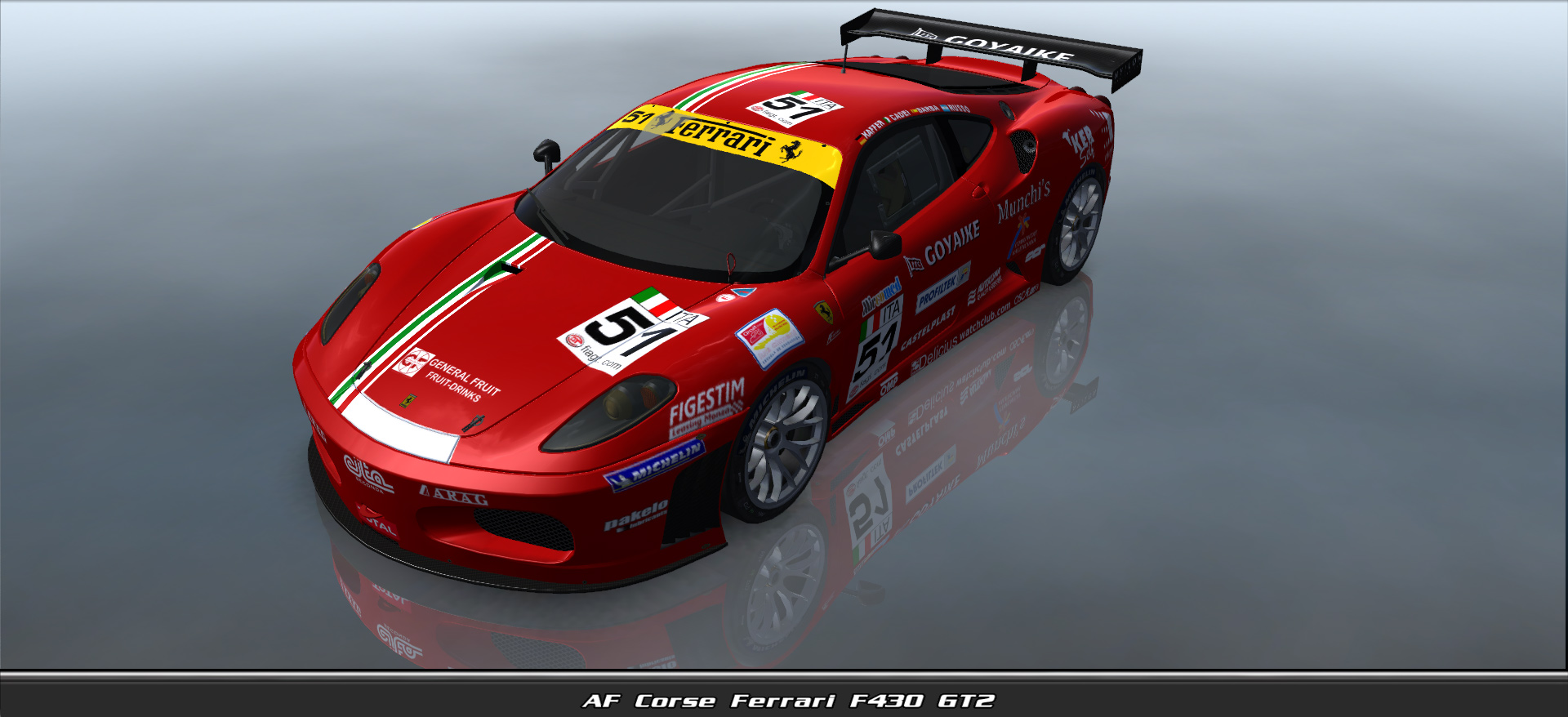 Af Corse, Ferrari F430 Gt2 #9051, Driven By Tracy Nolte