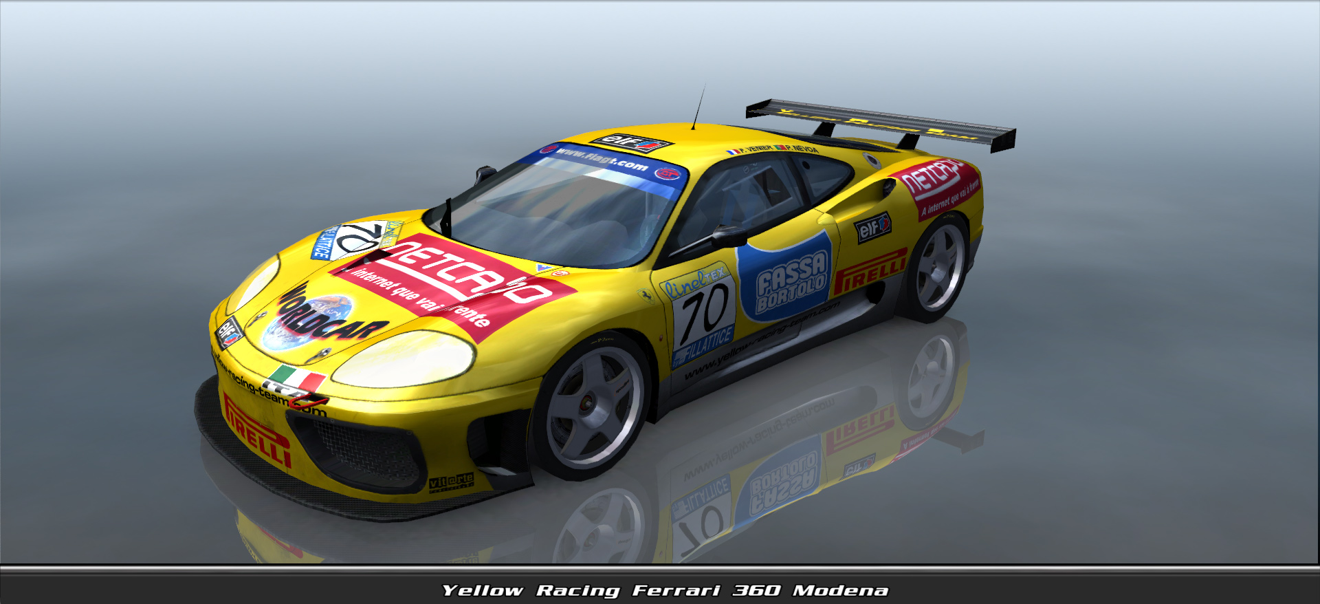 Yellow Racing, Ferrari 360 Modena #3070, Driven By Fabio Vernier