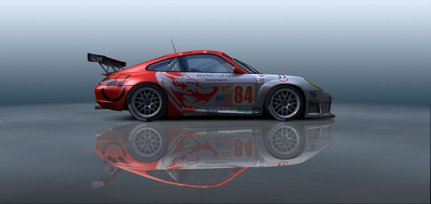 Flying Lizard Motorsport, Porsche 996 Gt3-rsr #7084, Driven By Thiago Canola