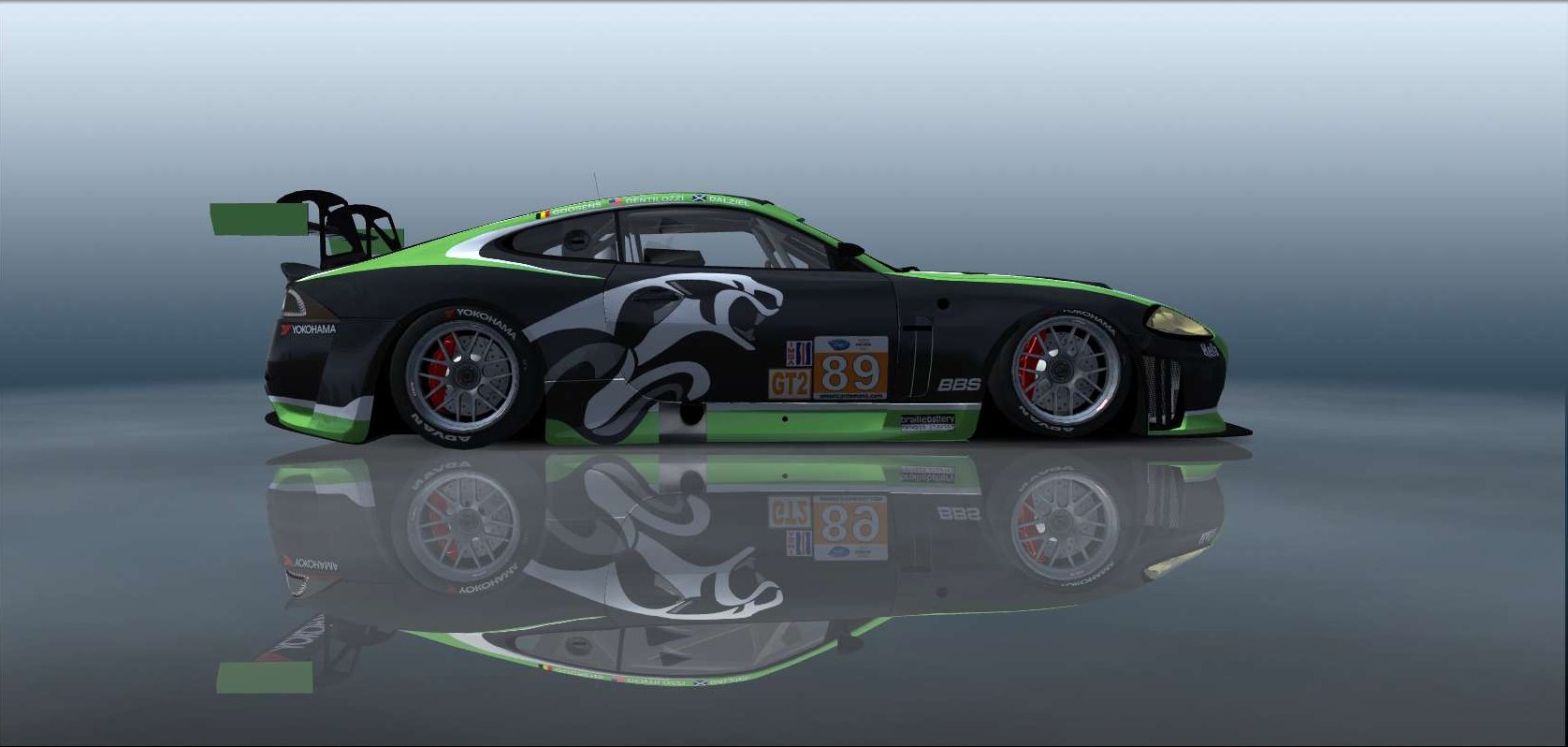 Rocketsports Racing, Jaguar Xkr Gt #10089, Driven By Tony Atkins