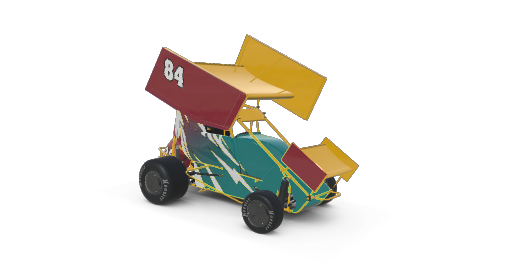 Dirt Micro Sprint Car - Winged